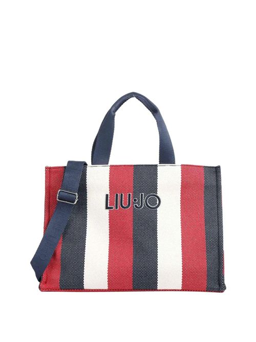Tote bag grande a righe LIU JO | 2A6026T2176/94111